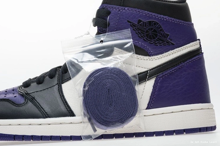Air 1 Retro Purple Jordan High 555088-501 OG Court 1221